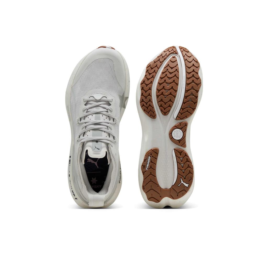 Saysky x Puma ForeverRun Nitro 2 Перо-Серый Мужские Кроссовки Плоский-Светло-Серый 311060-01