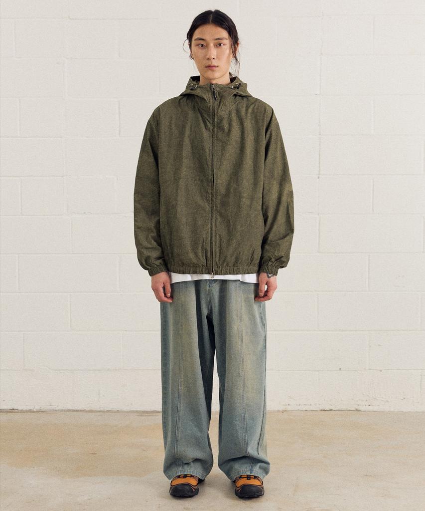 Ветровка Filluminate Crease Washed - Хаки