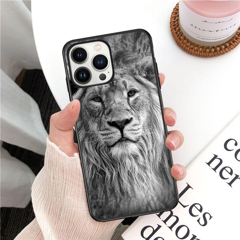 Мягкий чехол для телефона ASLAN LION THE CHRONICLES для iPhone 14pro 11pro 12 13pro max 5s 6s xs 7 8plus SE xr 12mini Coque Cases