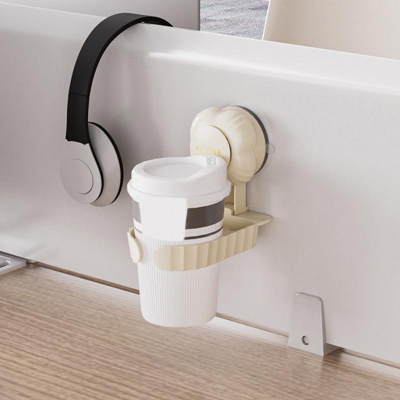 Присоска Подстаканник Портативный Защита от опрокидывания Спальня Фиксирующий зажим для чашки Многофункциональные Подставки для чашек для молочного чая и кофе
