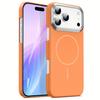 Металлический Чехол для Телефона с Магнитом и Камерой для For Iphone 17 13 14 1Plus 16 16 Pro Max  17Air Беспроводная Зарядка Для Чехол