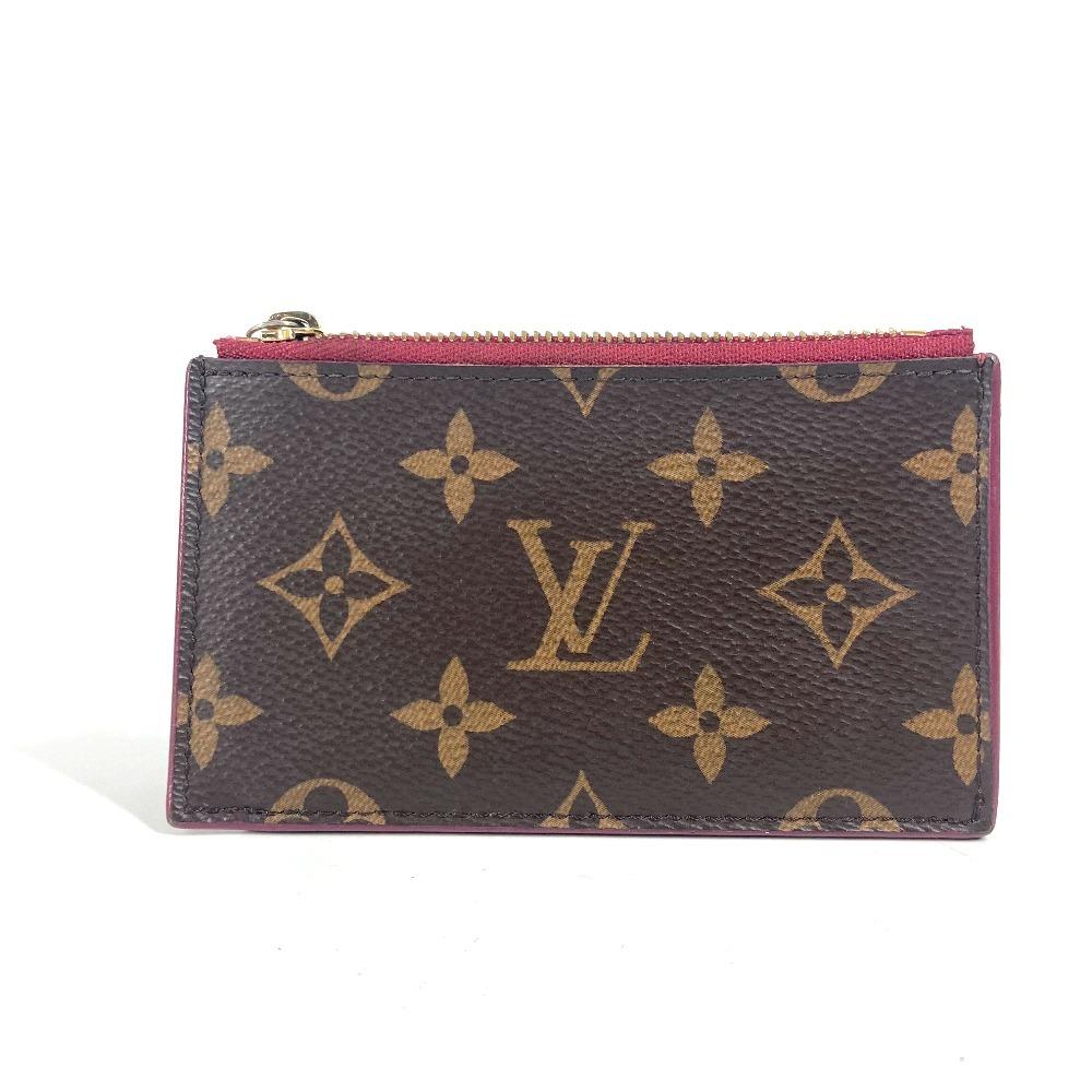 Louis Vuitton M67889 Monogram Porte Cult Zip Wallet Coin Compartment coin purse