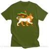 Novelty Red Yellow Green Stripes Rasta Lion Of Judah T Shirt Unisex Rastafarian Reggae Ethiopian Lion Flag Tshirt Jamaica Clothing