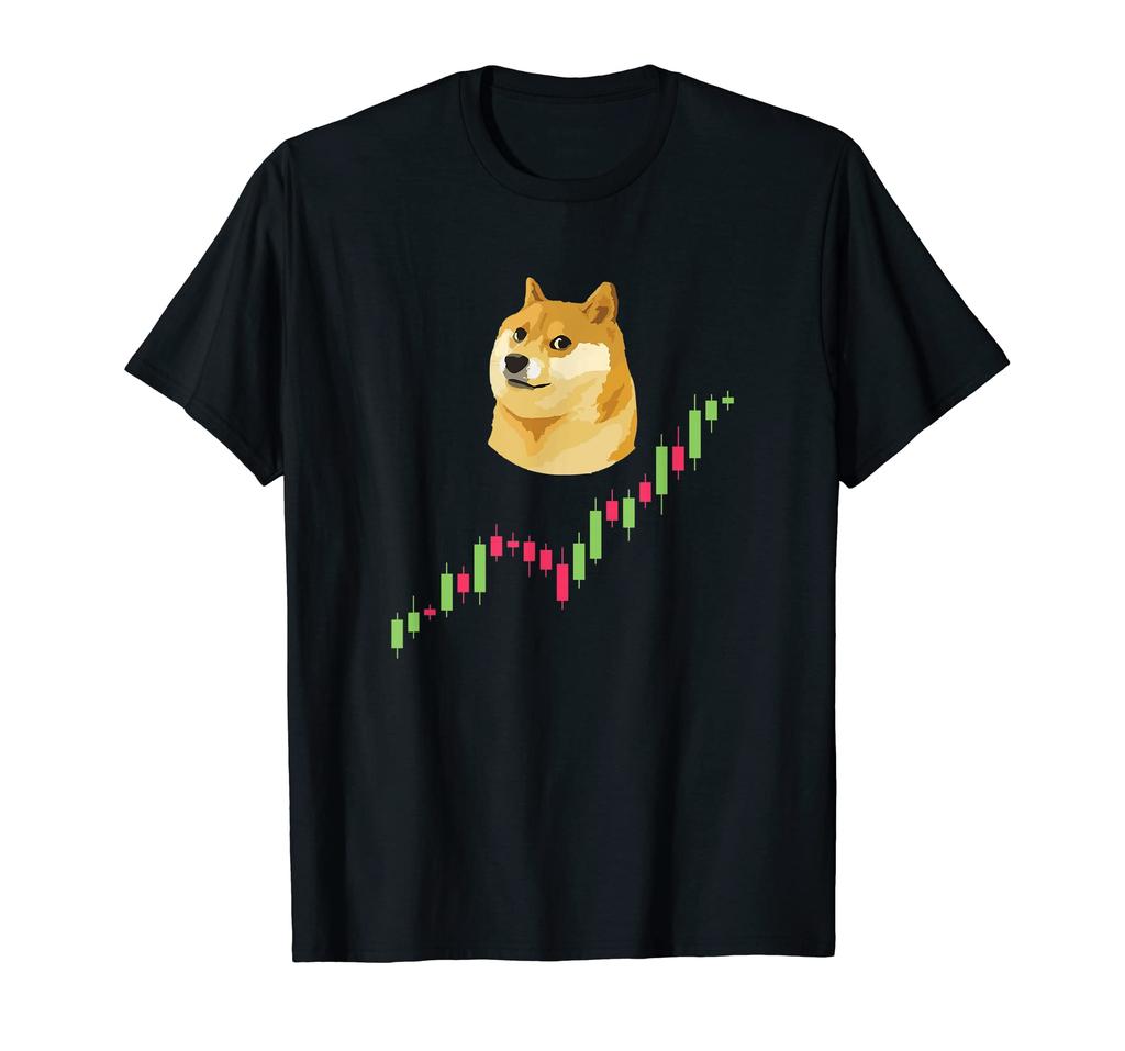 Dogecoin HODL Doge WSB Взлетай на Луну Крипто Футболка