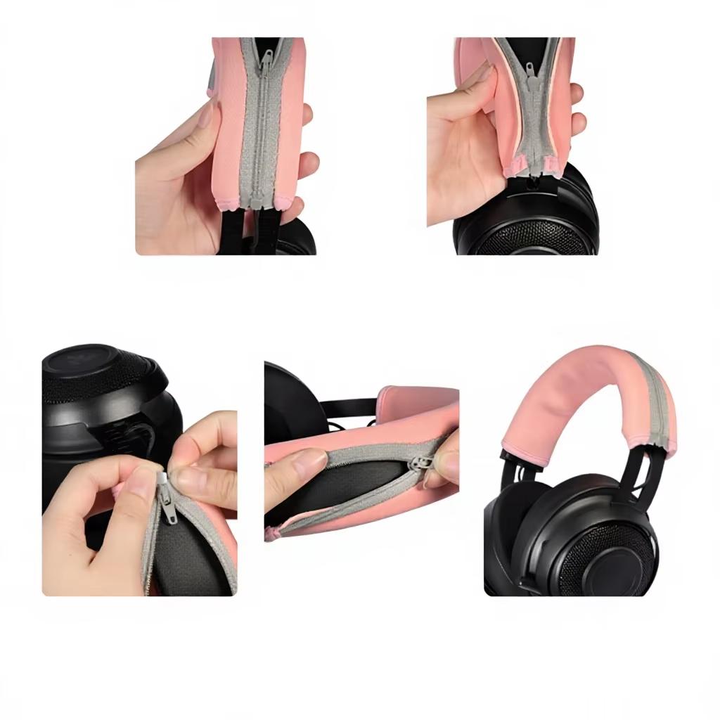 Universal Replacement Headphone Headband Cover Headband Cushion Pad Cover Compatible with Daryo D3 Head Band Protector