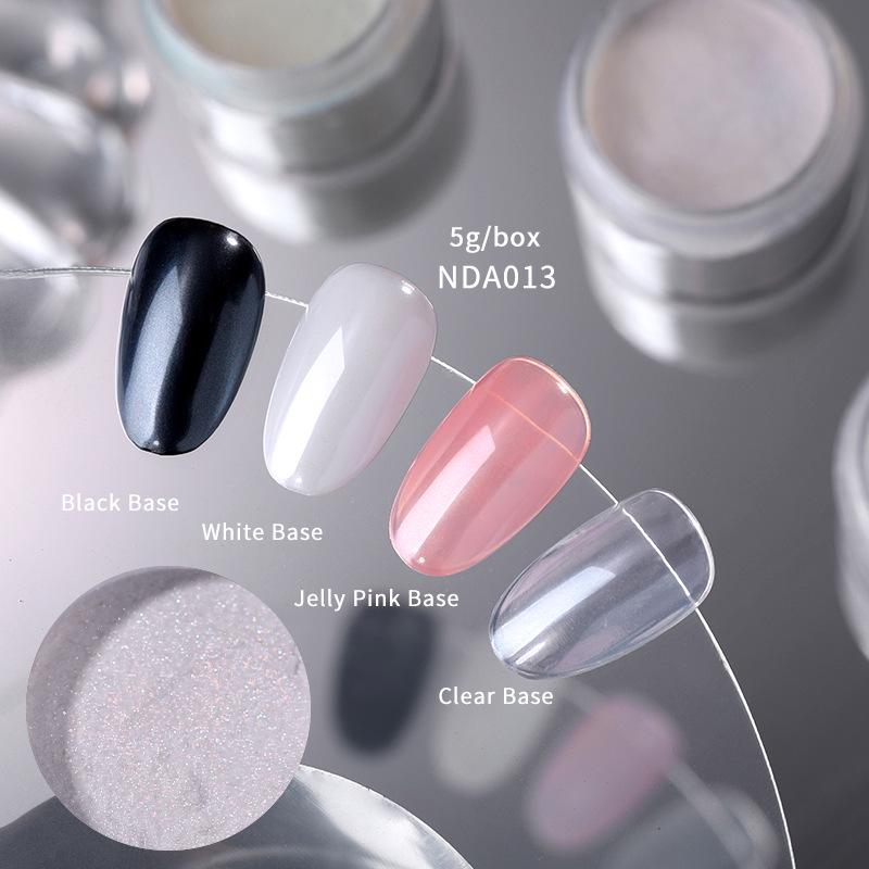 Nicolediary Цветная перламутровая пудра, слюдяная пудра для нейл-арта Symphony Mermaid Ji Polarized Fine Glitter