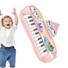 1 шт. Праздничное электронное пианино-игрушка с 13 клавишами, конструкция из АБС-пластика, яркий подарок для праздничных торжеств, игрушки для малышей
