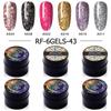 ROSALIND 5ml Nail Polish Nail Print Shiny Platinum Gel Polish Kit