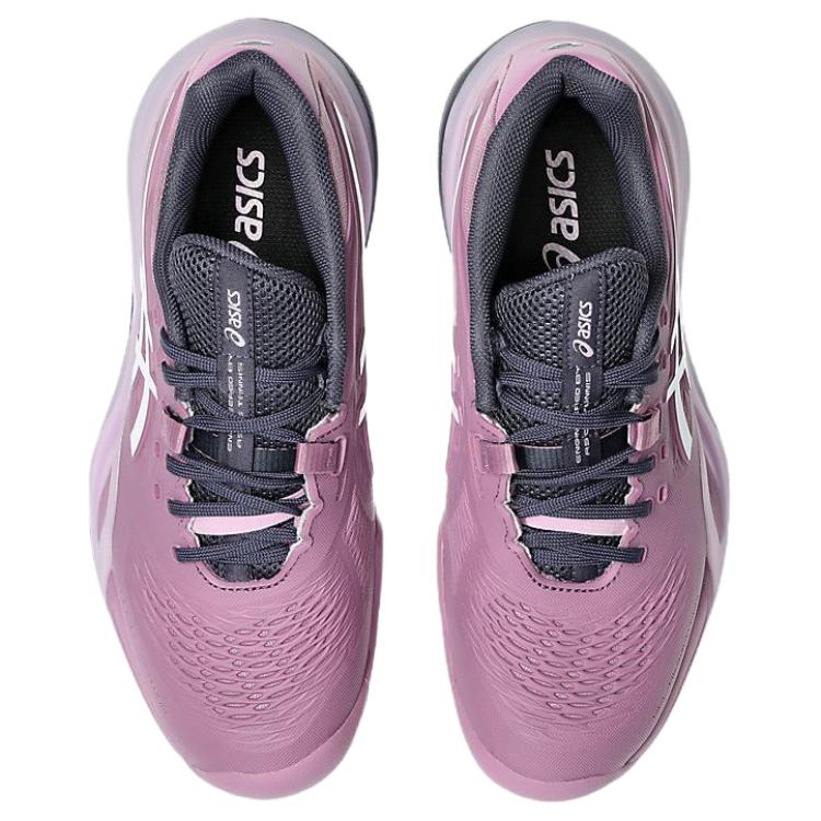 Asics Теннисные кроссовки GEL RESOLUTION 10 с низким верхом Женские фиолетовые кроссовки 1042A278-500