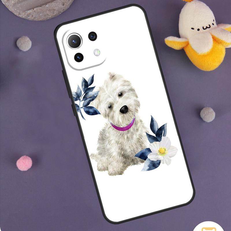Чехол для телефона Xiaomi 15T 13T 14T Pro 14 15 Ultra 17 Pro Max POCO X7 X6 X5 F5 F6 F7 F8 Pro с изображением собаки Вест-хайленд-уайт-терьер