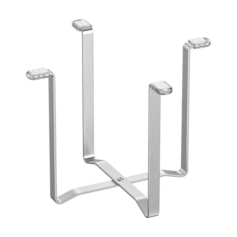 Stainless Steel Trash Bag Stand Foldable Garbage Bag Rack Garbage Bag Holder Kitchen Countertop