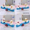Kawaii Garden Ornament Resin Dog Seesaw Figure With Versatile Planting Decor For Gifts
