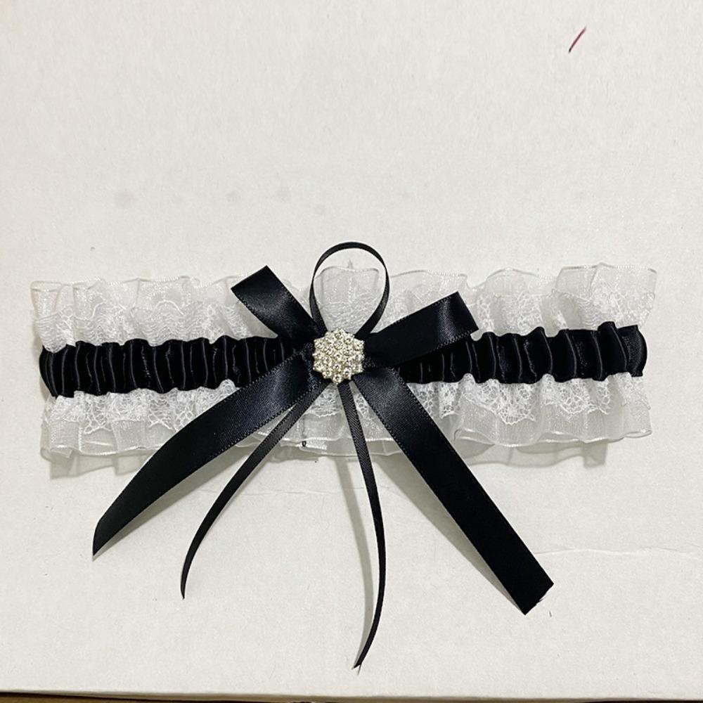 Женский пояс для чулок, кружевная подвязка для невесты, новый бант, сувениры для невесты, женское кольцо для чулок на бедро