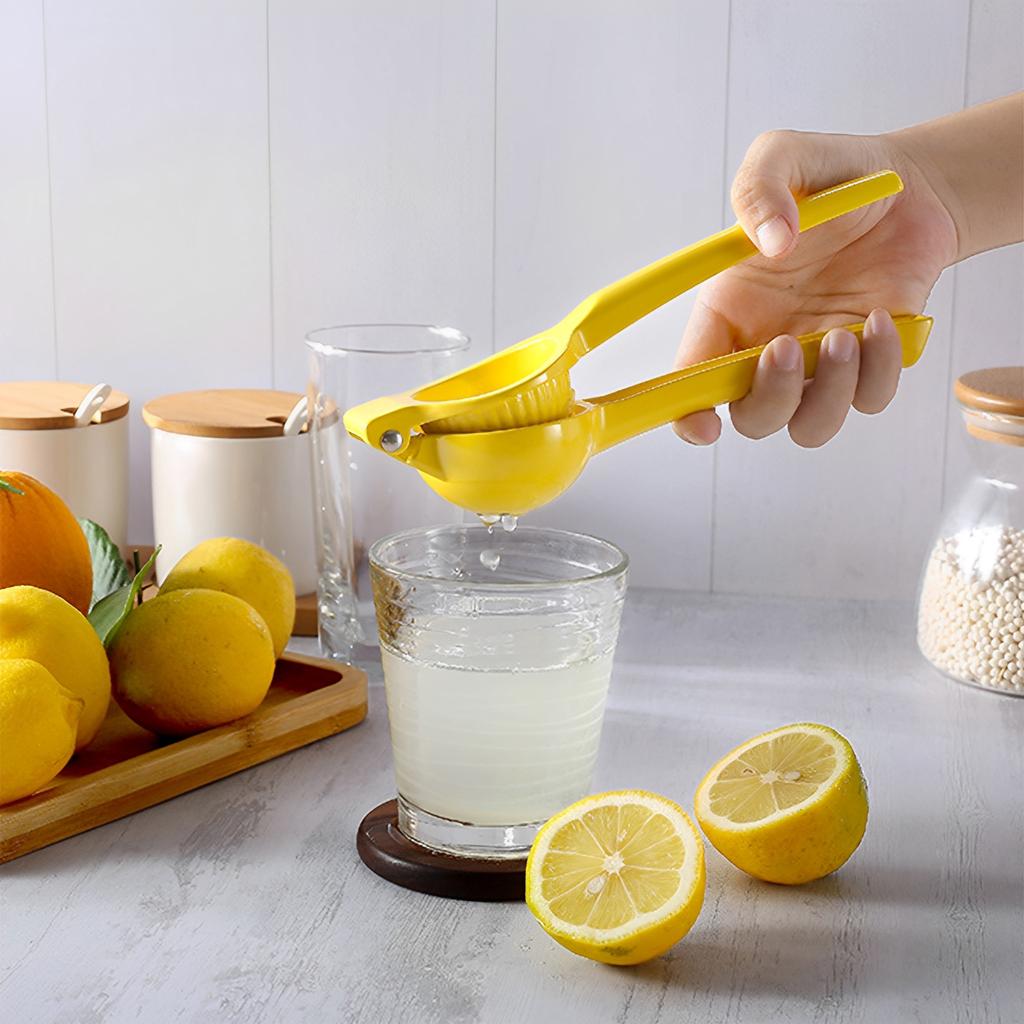 4Pcs Manual Lemon Squeezer Aluminum Alloy Hand Pressed Orange Fruit Juicer Portable Practical Kitchen Tools Mini Blender