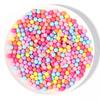 Acrylic Candy Macaron Solid Round Beads for DIY Jewelry and Epoxy Resin Crafts