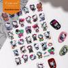 Наклейки для ногтей Cyansea 5D с рисунком Hello Kitty, самоклеящиеся