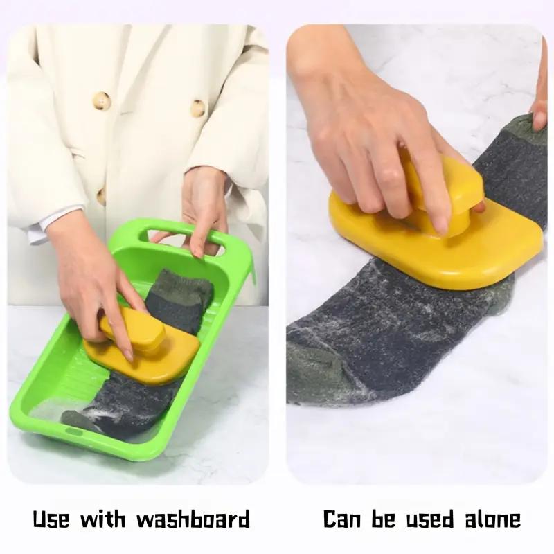 Мультяшный крокодил Стиральная доска Утолщенная Ручная стирка Прачечные доски Стиральная доска для грязной одежды с Мыльницей Дизайн для Стирки Нижнего белья