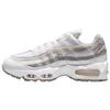 Кроссовки женские Nike Air Max 95 White Silt Red Светло-угольный Жемчужно-серый IB6396-102