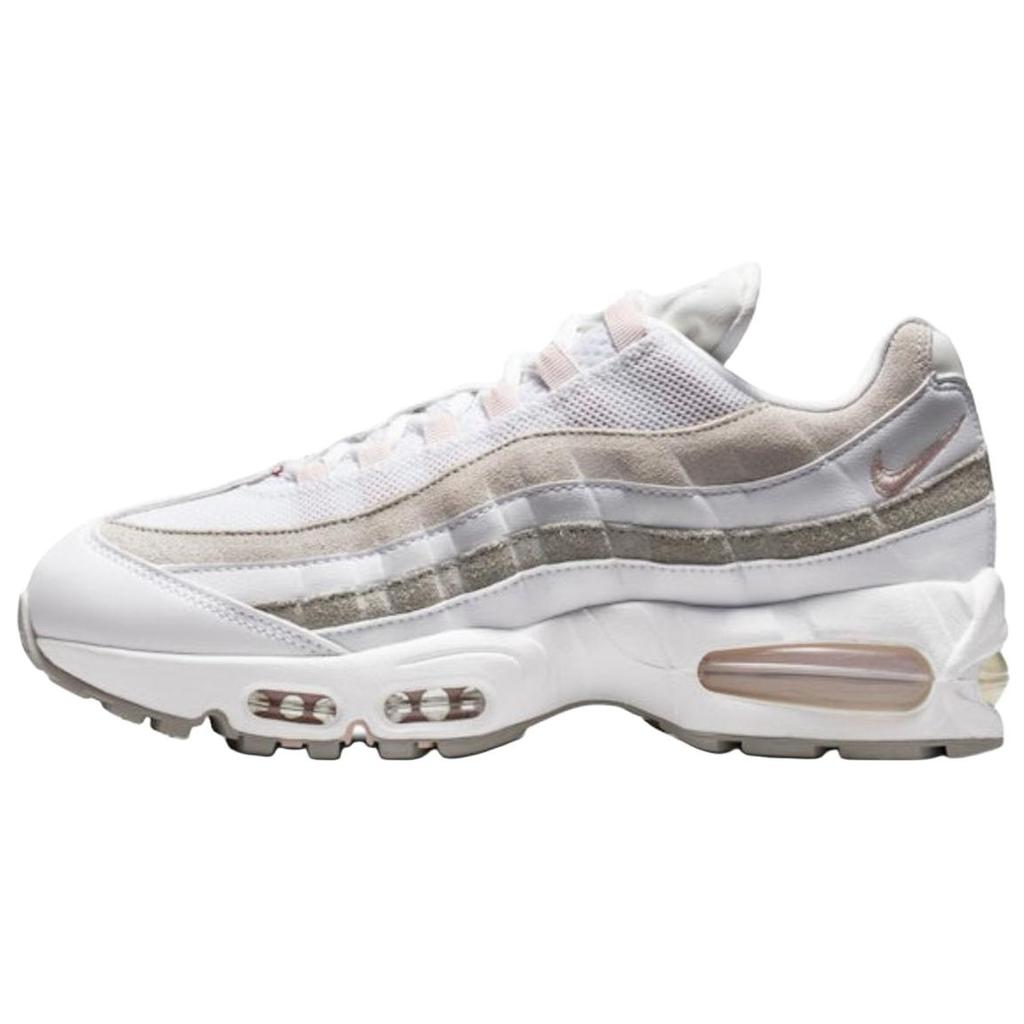 Nike Кроссовки женские Nike Air Max 95 White Silt Red Светло-угольный Жемчужно-серый IB6396-102