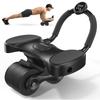 MERACH Abs Roller with Knee Ab Two Highly Abs Training Exercise Diet Mat, Wheel, Quiet, Wheels, Durable, Equipment, Roller, Stretching, Equipment,