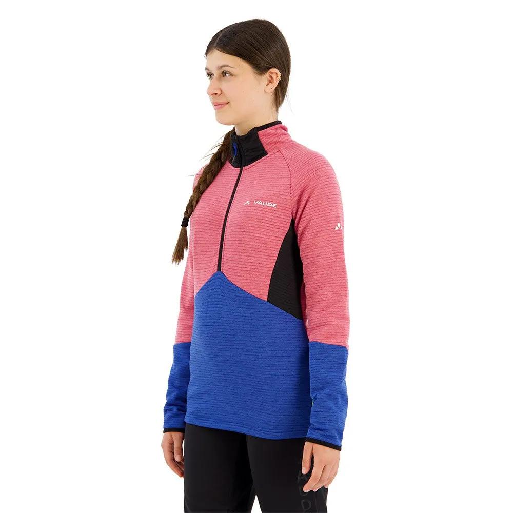 VAUDE Флисовая кофта с полумолнией Larice