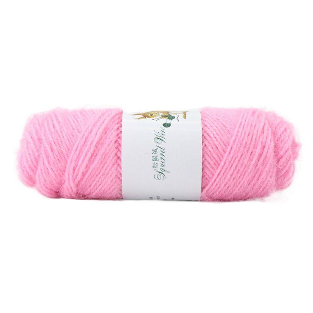 Delicate Squirrel Cashmere Yarn 3MM Knitting Yarn Garment Accessories Wool Yarn  Scarf Weaving