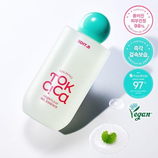 Redness Soothing/Inner Moisturizing EDIT.B Soothing Toxic Cica Eoseongcho Gel Essence 200ml