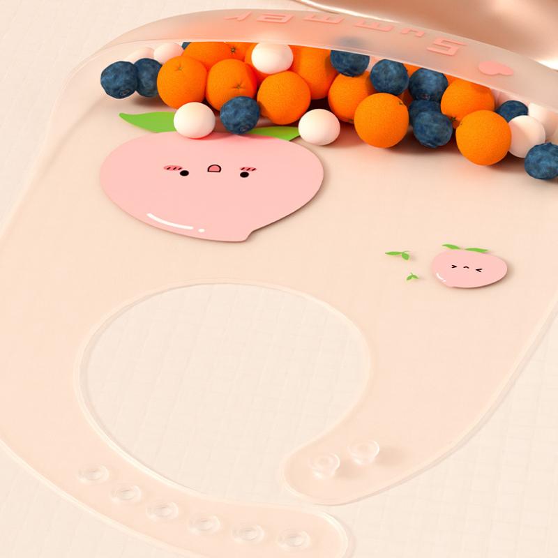 Мягкие силиконовые детские нагрудники, милые мультяшные животные, детский нагрудник для девочек и мальчиков, регулируемые салфетки для срыгивания, водонепроницаемые детские принадлежности для кормления