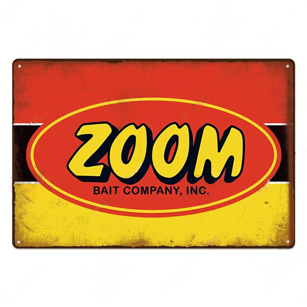 Fishing Gear Posters Vintage Metal Tin Signs Decor Retro Plaque Metal Plate Home Wall Art Room Decoration For