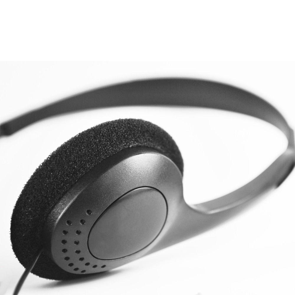 Wired Headworn Wired Headset Black Headphone Universal Headset Cellular Wired Headset  Gift