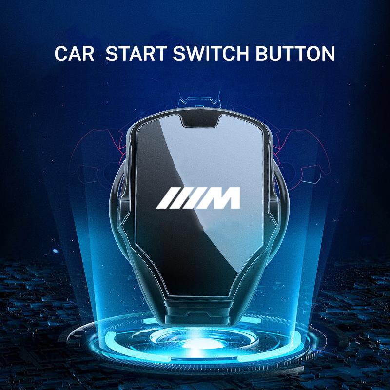 Car Decoration Accessories Car Ignition Start Switch Button Protective Cover For BMW M E46 E90 E60 F10 F30 E39 F20 E87 G30 E92 cysh69