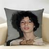 Actor FFinn WWolfhard Cushion Cover Natural Linen Organic Fabric DoubleSided Printing Room Sofa Decor Pillow Case