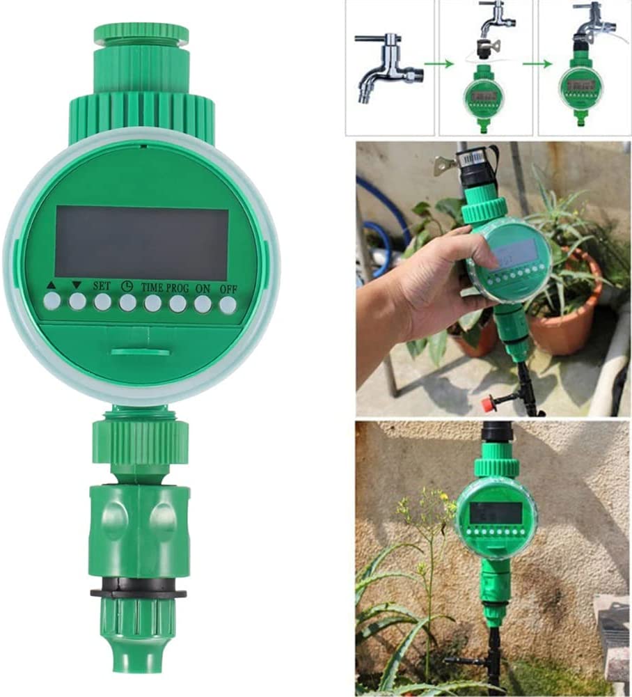 RIG5164 CONTROLLER IRRIGATION PROGRAMMER DIGITAL LCD CLOCK weekly valve
