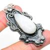 Rainbow Moonstone Handmade 925 Sterling Silver Gift Pendant 2.76" L7J00