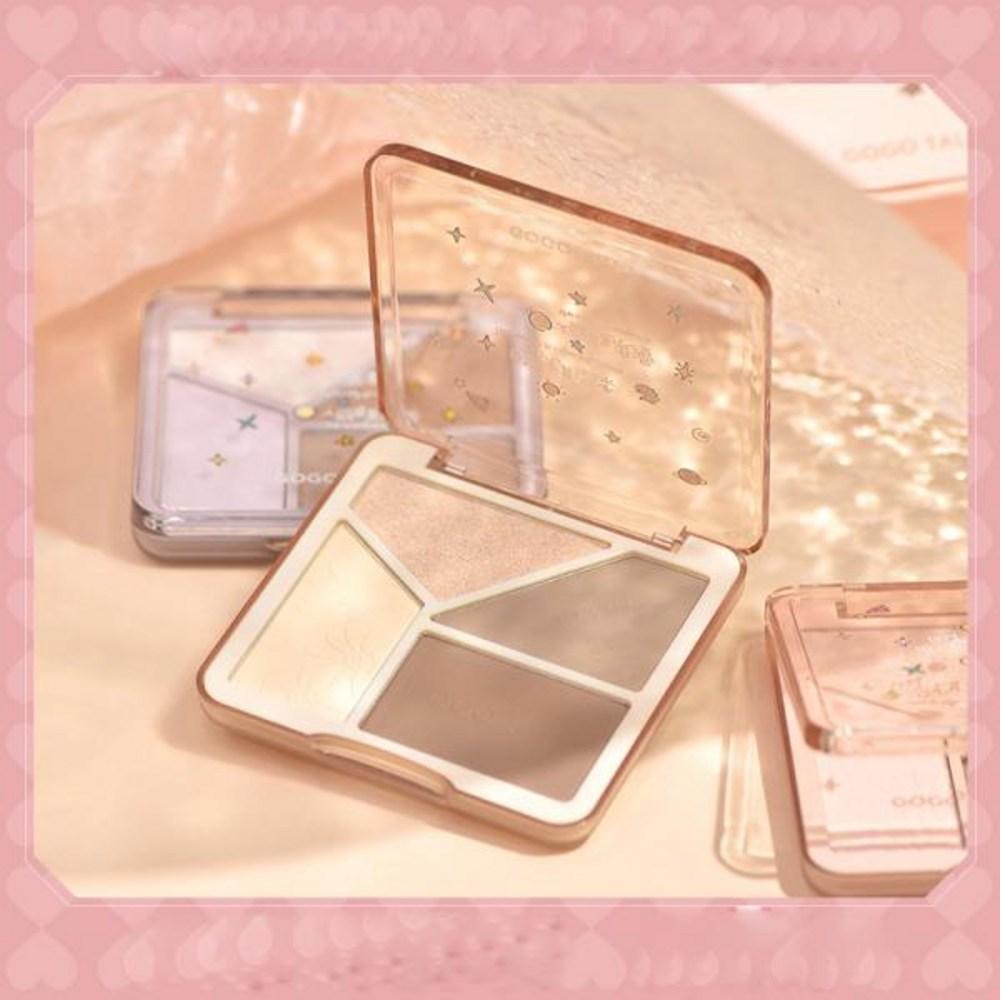 Gogotales 4 цвета матовая восстанавливающая объемная пудра для лица High Side Shadow Nose Powder, 03 G03, 1 шт.