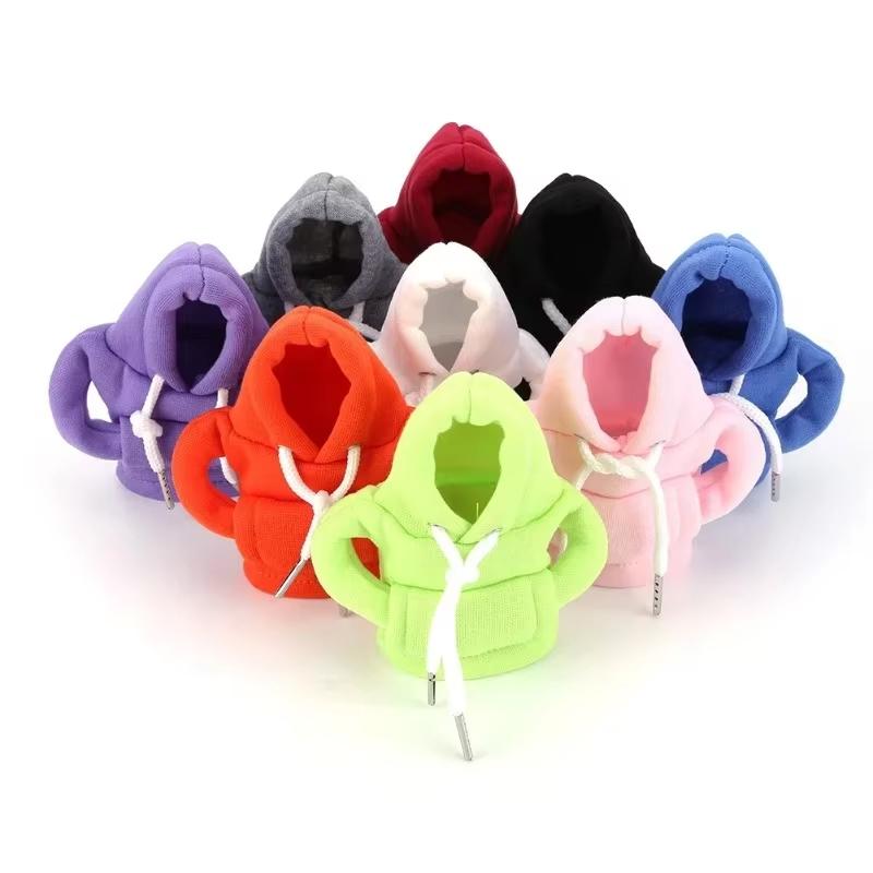 Шелковистое и гладкое вязаное худи, украшение ручки переключения худи, стираемое худи, креативный универсальный аксессуар для украшения ручки переключения