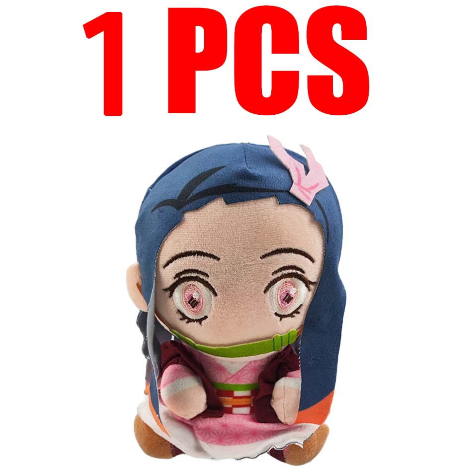 Плюшевые игрушки Клинок, рассекающий демонов Аниме Камадо Танджиро Хашибира Иноске Томиока Гию Ренгоку Кёджуро Кочо Шинобу Агацума Дзэницу