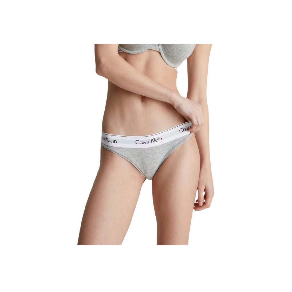 Calvin Klein Современные хлопковые трусы-бикини с низкой посадкой, облегающие, треугольные, женское нижнее белье, серо-цветочный F3787E020