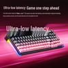 AULA F98 99-Key Triple Mode Hot-Swappable Gaming Mechanical Keyboard
