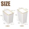 12/15L bathroom trash can garbage can trash can kitchen trash cubo basura cocina cubo basura NoEnName_Null