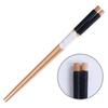 Handmade Japanese Natural Chestnut Wood Sushi Chopsticks Set Value Gift Sushi Chinese Food Tie Line