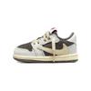 Кроссовки Travis Scott x Air 1 Retro Low OG TD Reverse Mocha Baby Brown Sail University-Red DO5441-162