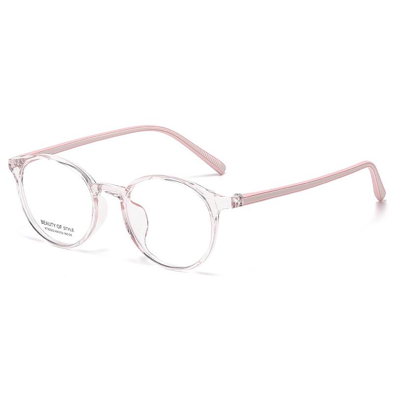 Fashion round frame optical frame glasses women's models can be matched with myopia glasses simple trend personalized glasses women