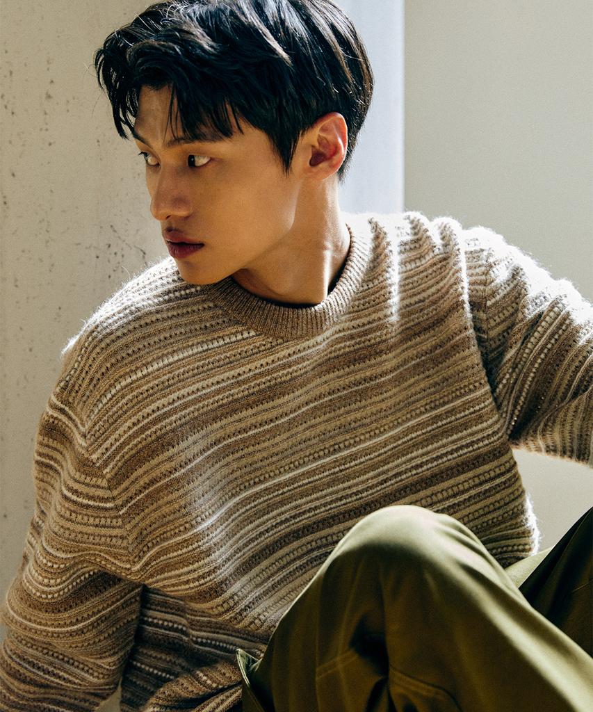 CONNECT KINLOCH Gradient Multi-Stripe Knit (3 Colors)