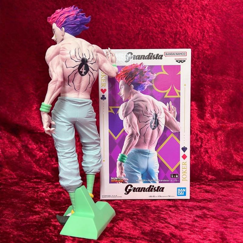 28cm Original Phantom Troupe Hisoka Joker Version Anime Figure Hunter×Hunter Gros Series Merch Desktop Ornament