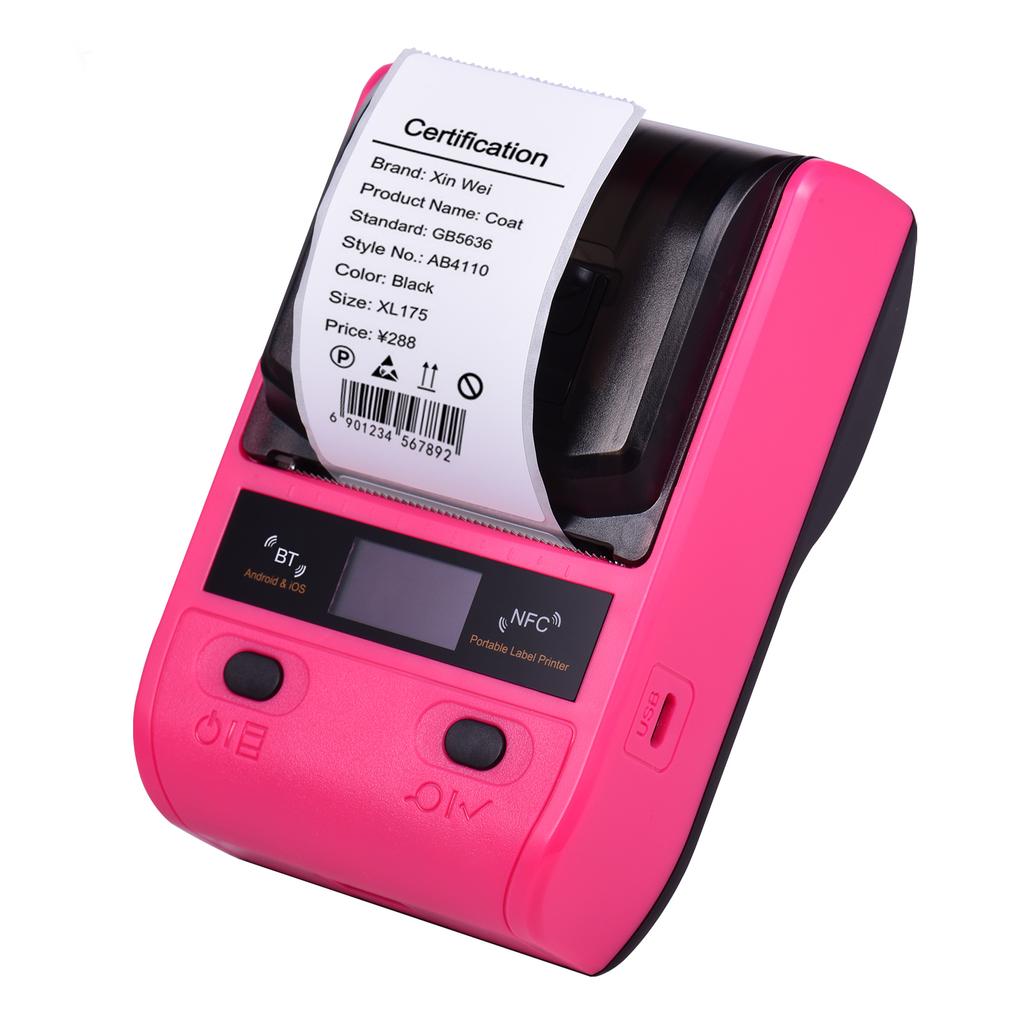 Aibecy DP23 58 мм Портативный термопринтер Беспроводная доставка Экспресс-принтер для доставки посылка
