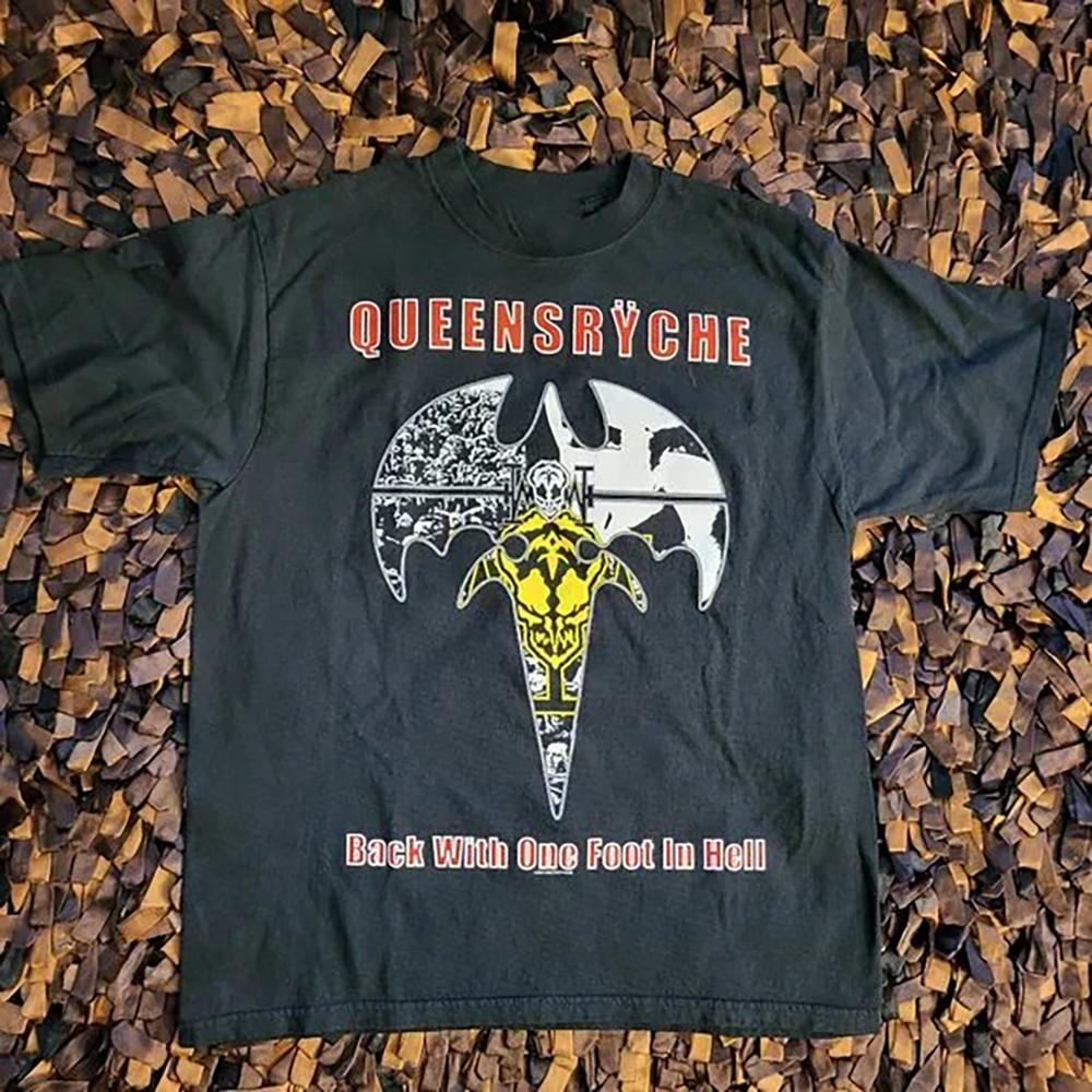 Queensryche Back With One Foot In Hell Tour Gift for Fan S to 5XL T shirt GC2119 Unisex T-Shirt