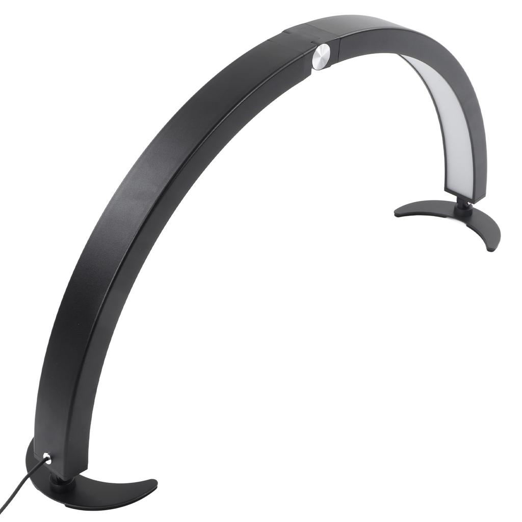 28 Inch 40W Half Moon Beauty Lamp 2000LM U Shaped Half Moon LED Nail Desk Light with Remote Control 110‑240V UK Plug