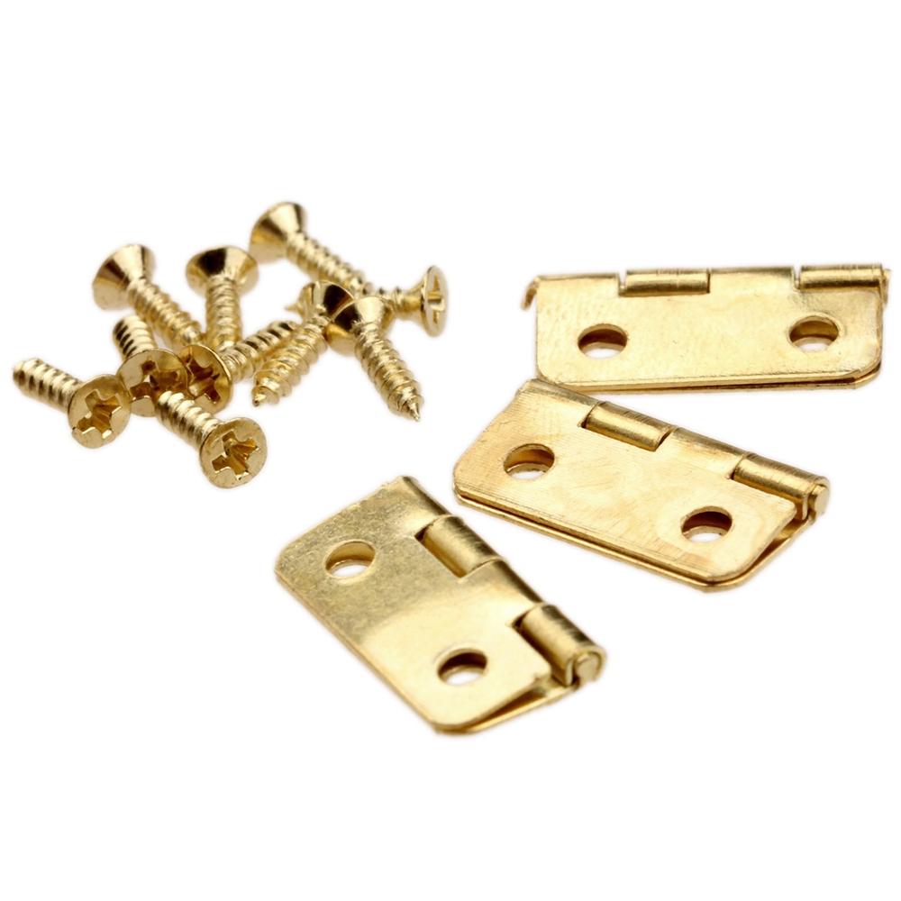 Houses for Wooden Box Model Making Jewelry Box Hinges Cabinet Accessories Mini Hinges Hardware