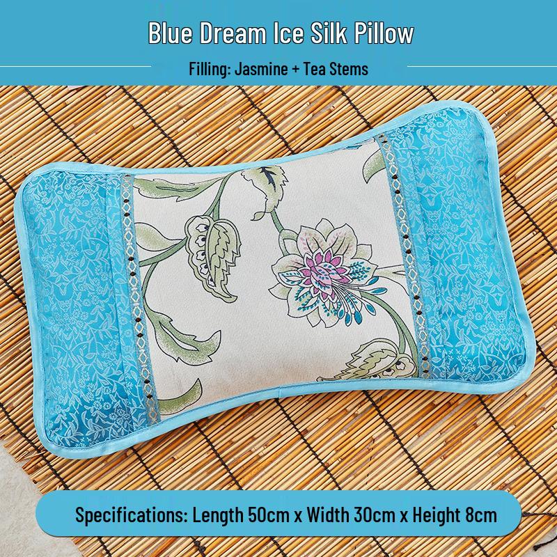 Free Shipping Summer Bamboo Cool Neck Pillow for Sleep, Adults & Kids